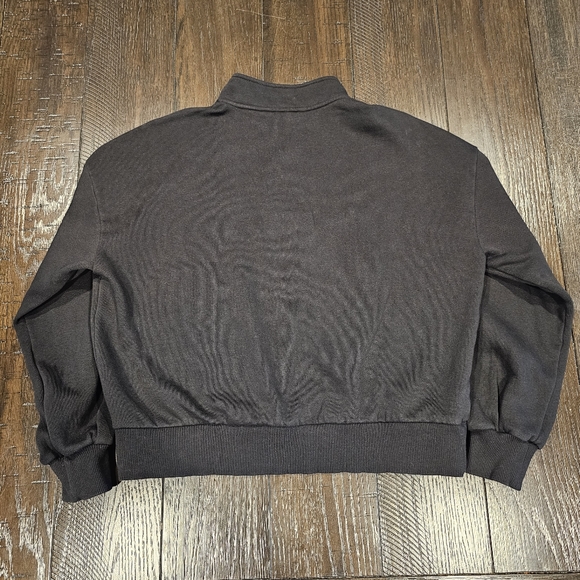 Banana Republic Black 1/4 Zip Fleece Women's XS - Picture 3 of 13